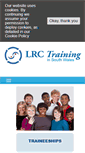 Mobile Screenshot of lrctraining.org.uk